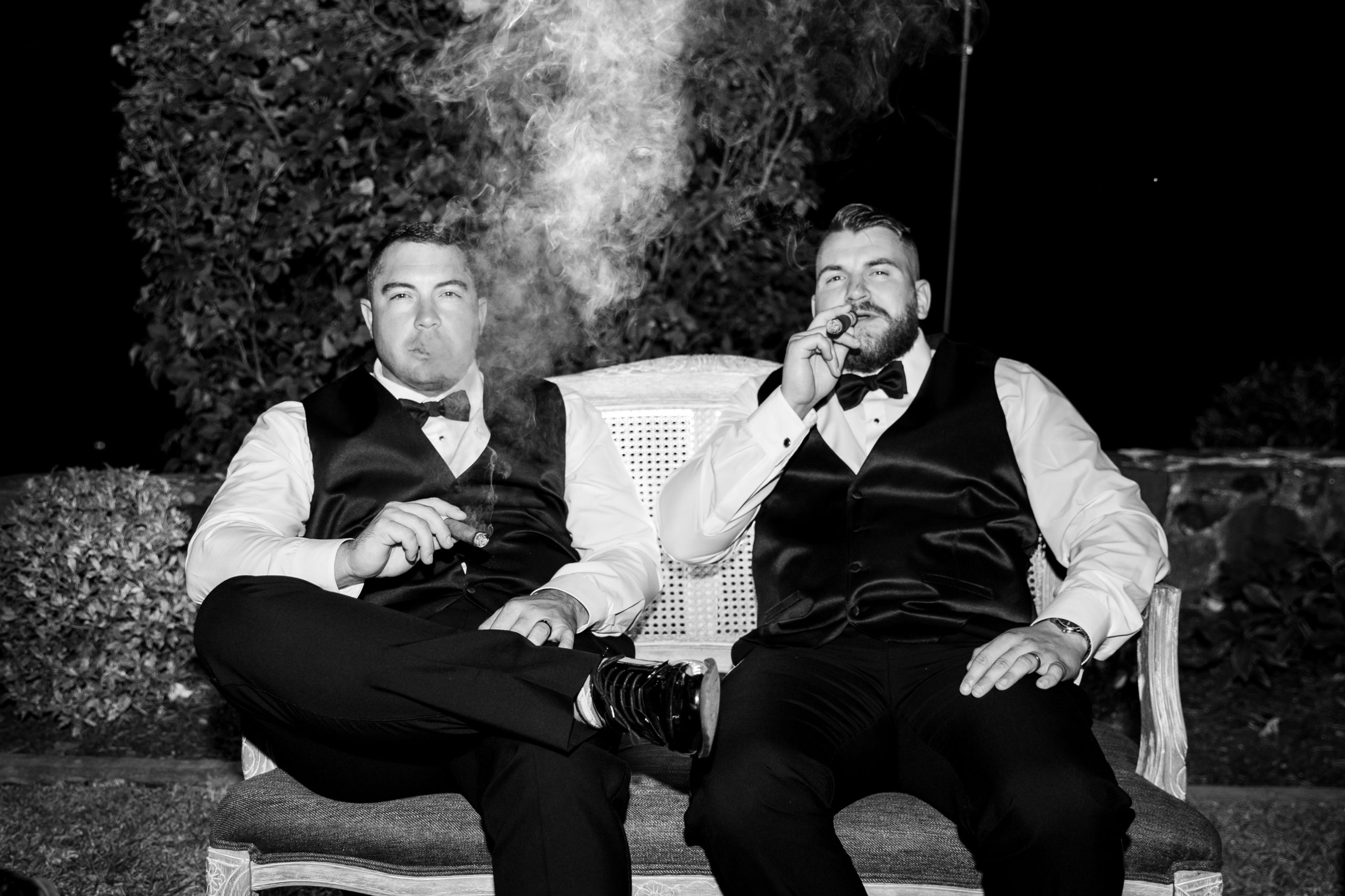 Cigar Smoky Photograph - Rockfield Manor, Bel Air - Luxury Wedding Photographer - Wedding Photographer DMV