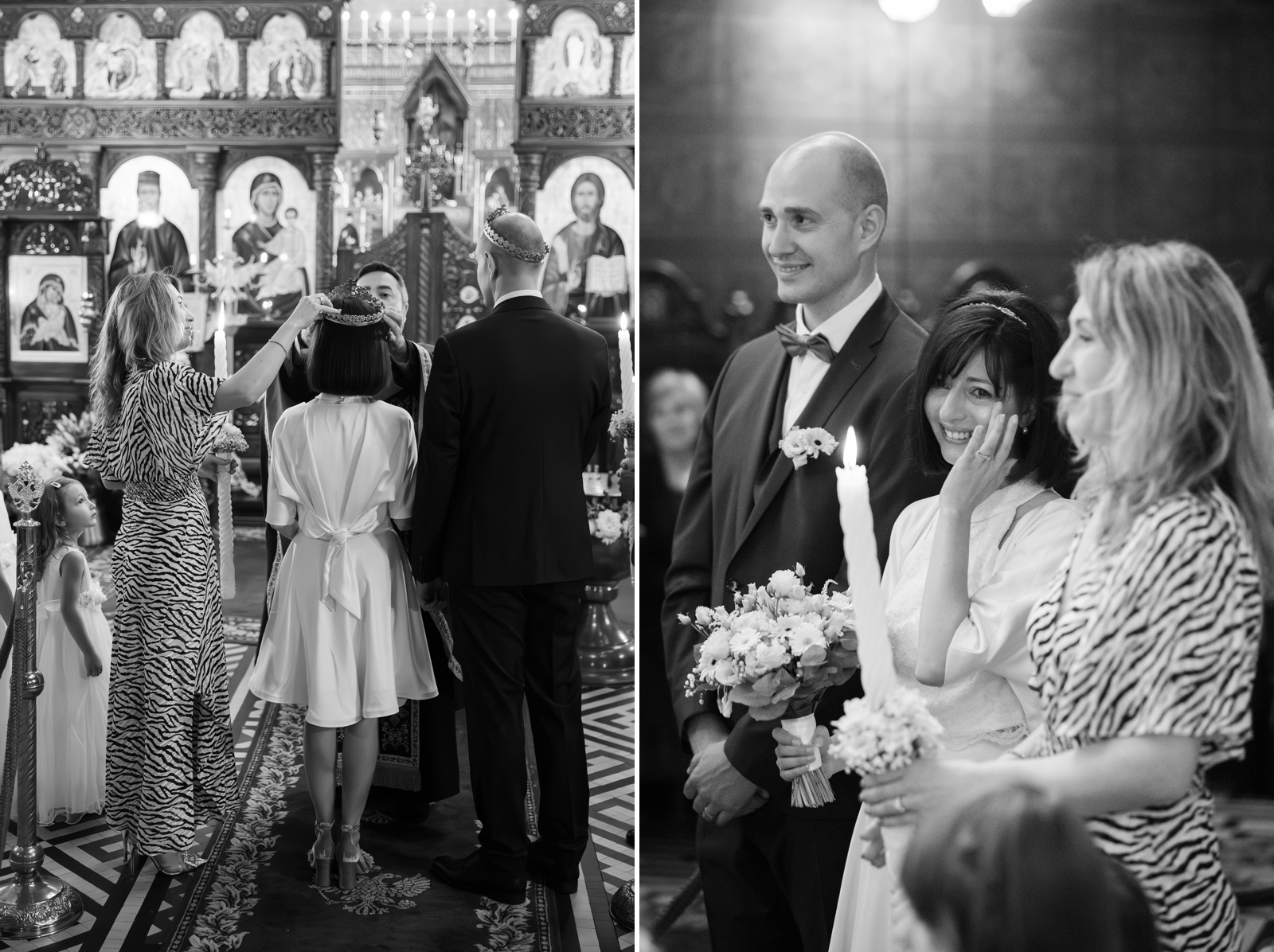 Romanian Orthodox wedding ceremony in Belgium