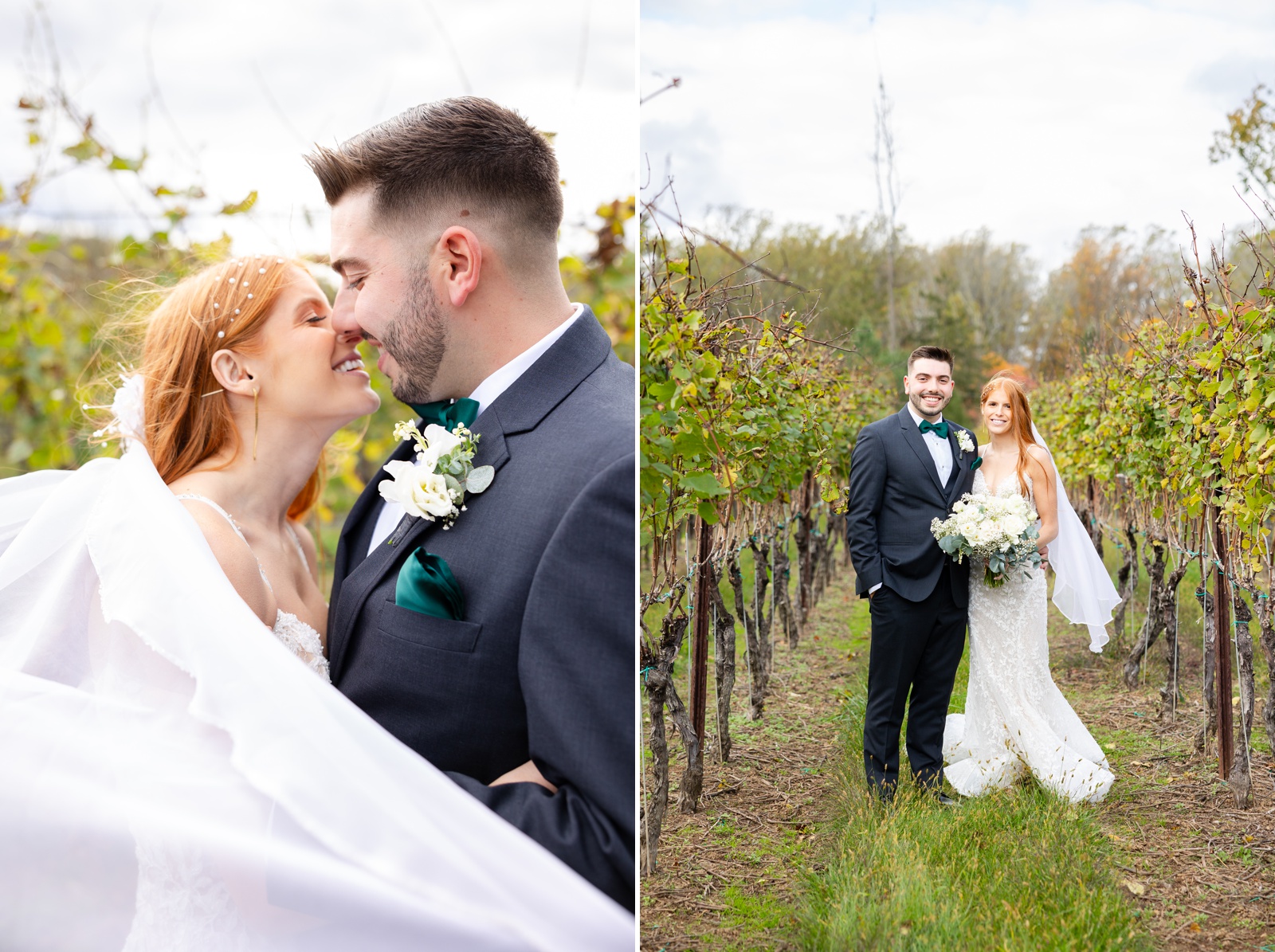 Bridal portraits at The Inn at Grace Winery