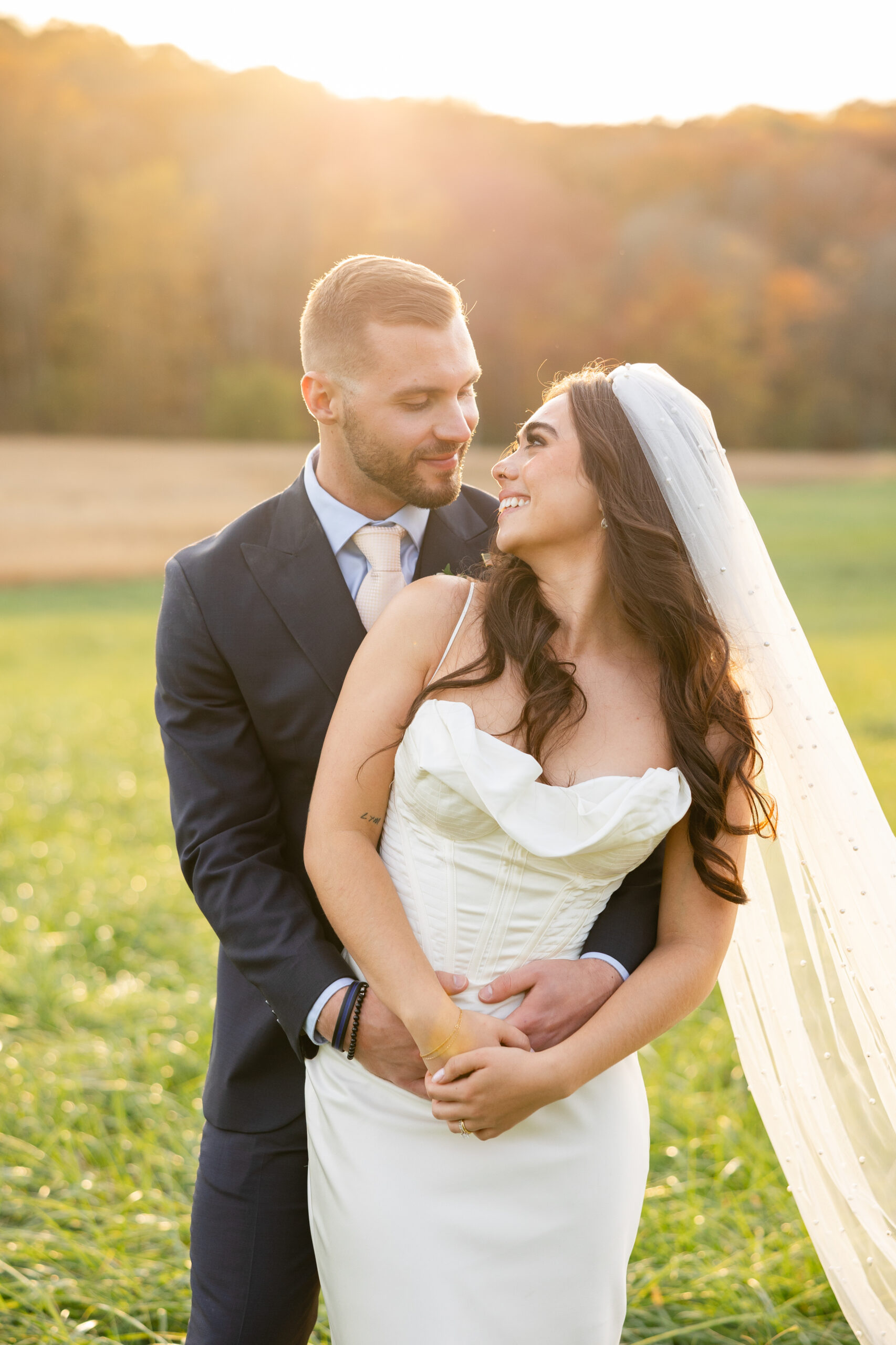 Fall Wedding With Intentional Details in Forest Hill, Maryland at Stone Ridge Hollow